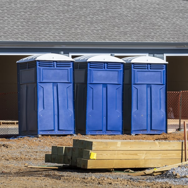do you offer hand sanitizer dispensers inside the portable toilets in Yorkville